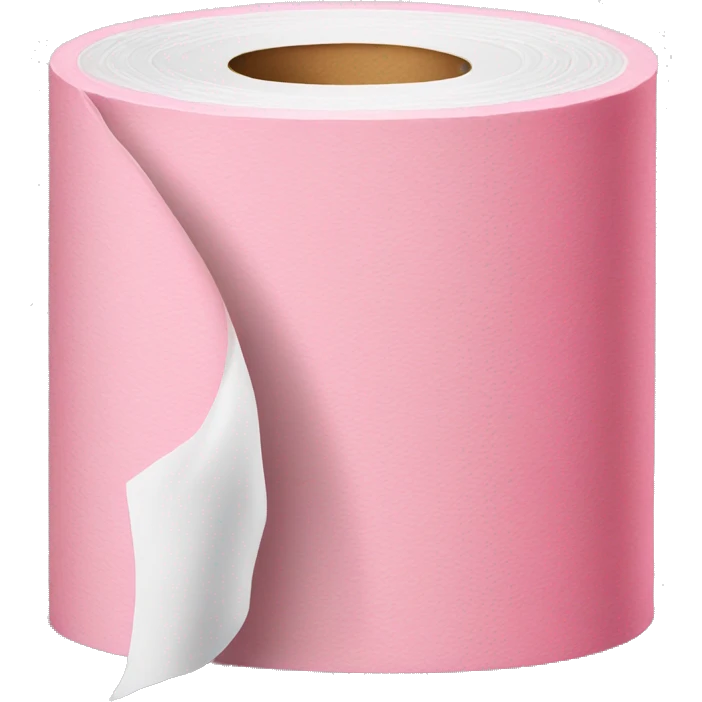 pink toilet paper  emoji