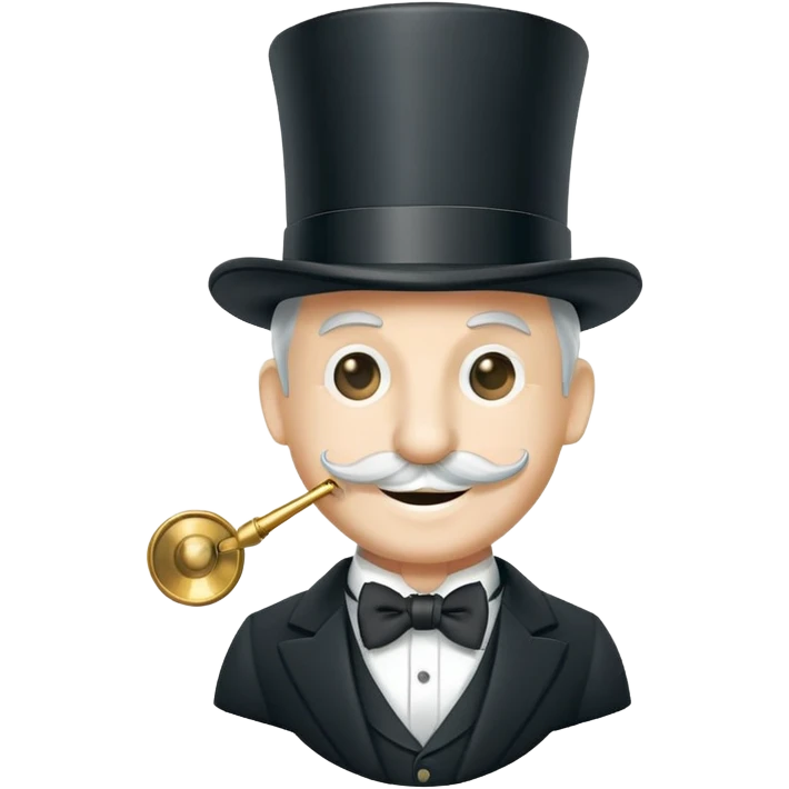 Monopoly man  emoji