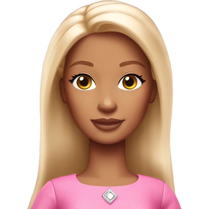 Light pink house Barbie  emoji
