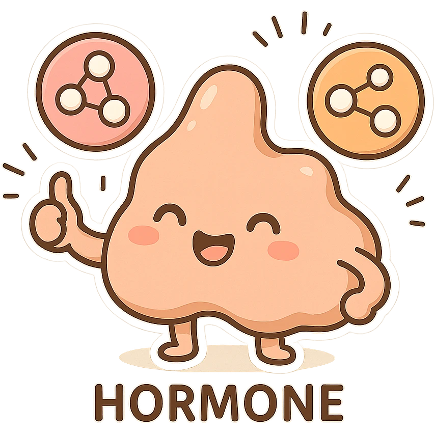 hormone production emoji