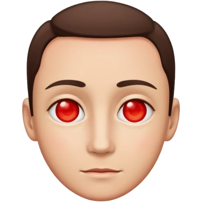 forhead with red dot  emoji