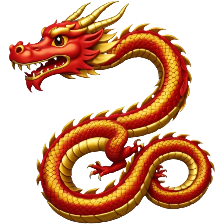 dragons chinois emoji