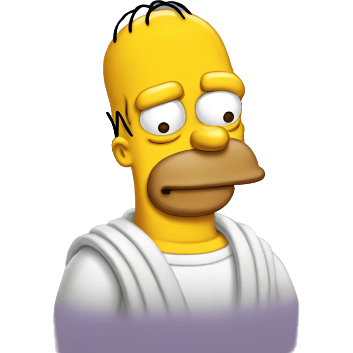 Homero simpson emoji