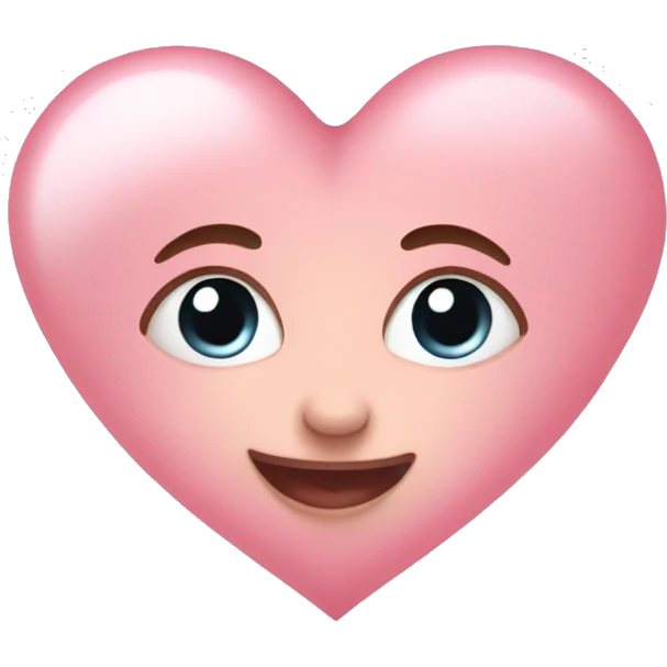 baby pink heart emoji