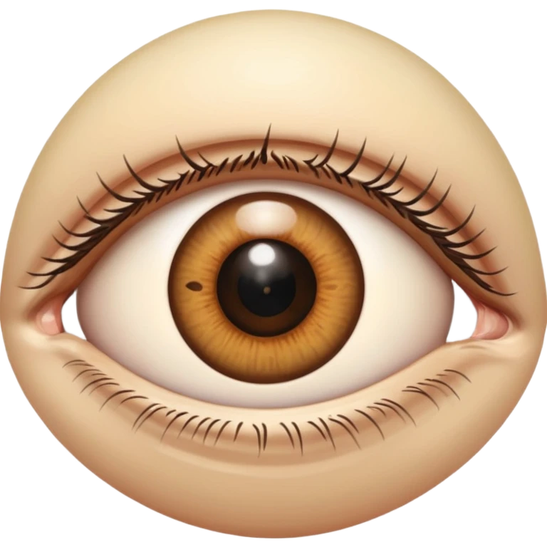 Anatomical eyes emoji