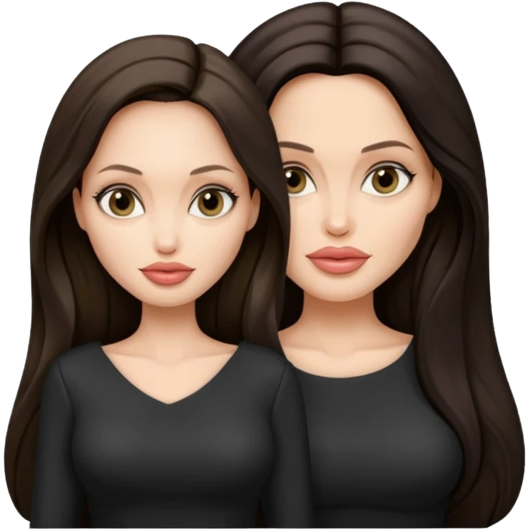 Angelina Jolie up to the waist emoji