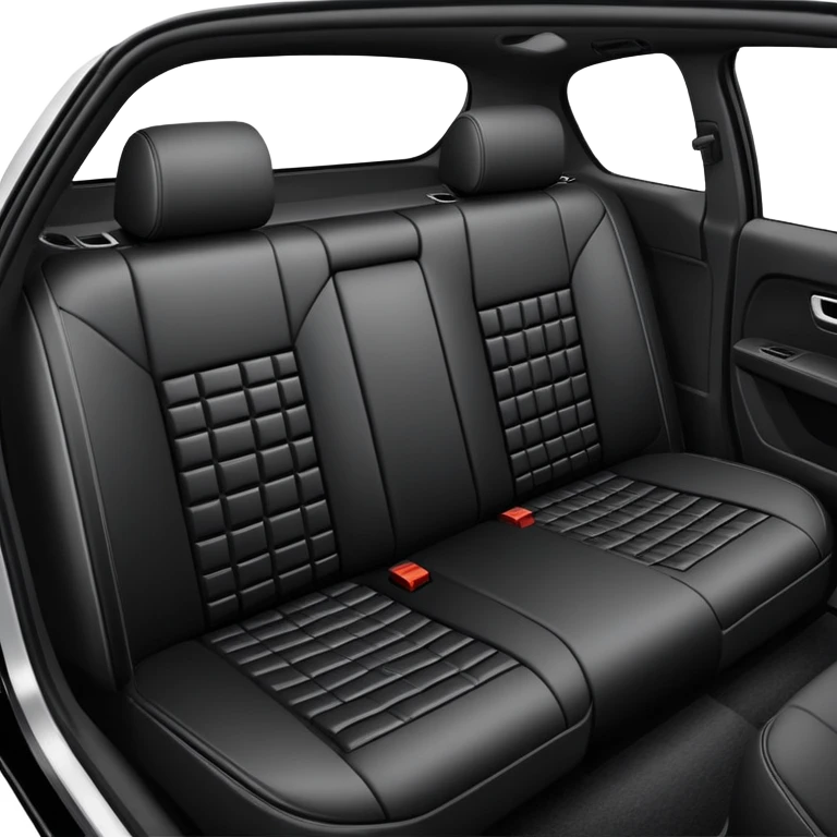 car interior with sound deadening material being installed, soundproofing a vehicle emoji