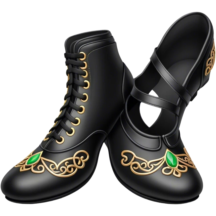 Irish dance shoes emoji