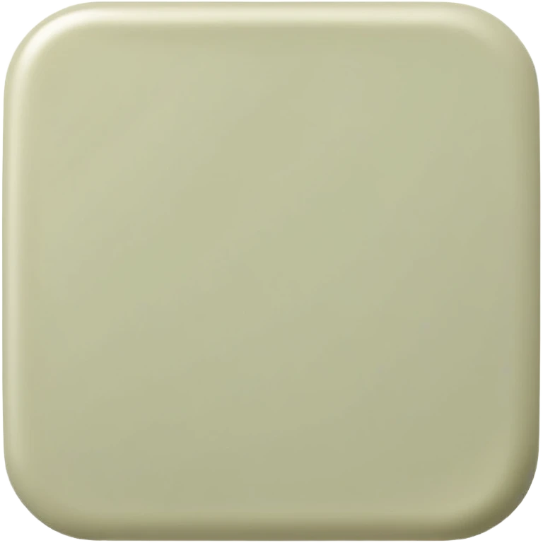 Pale olive color cosmetic swatch emoji