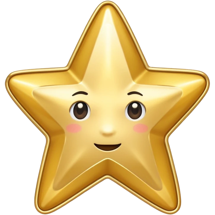 cute gold star photo border emoji