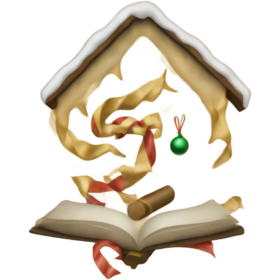 Writing merry Christmas  emoji