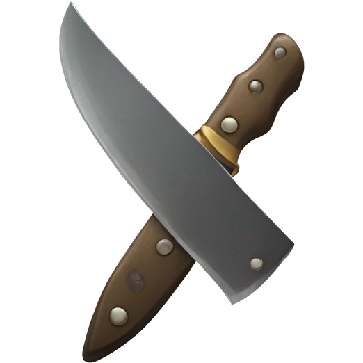 horror knife emoji