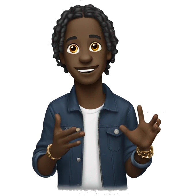 Young Thug clapping emoji
