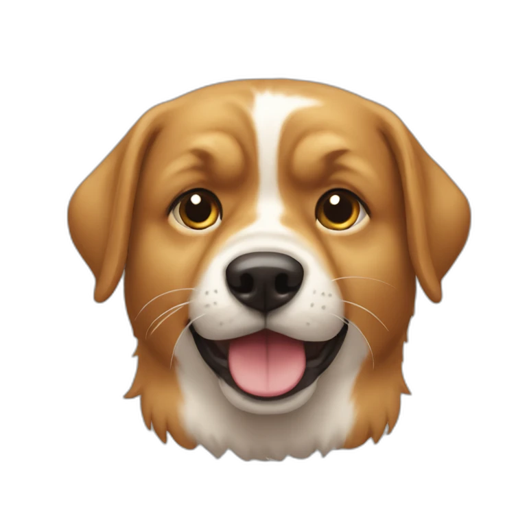 Chat qui mange du chien emoji