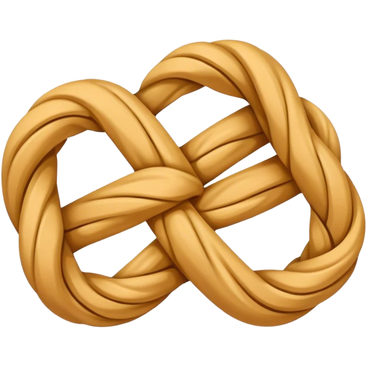 a "Y" in the shape of a knot emoji