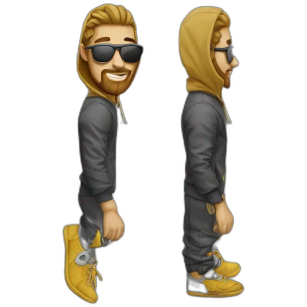 mens street wear emoji