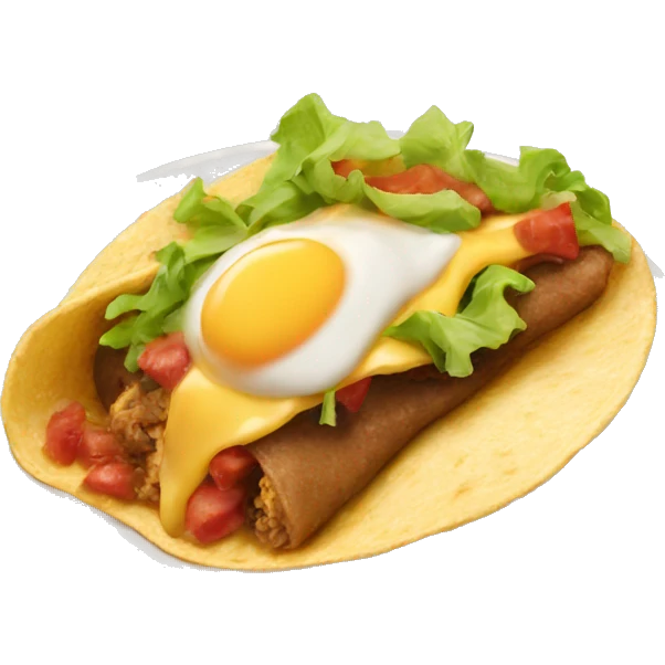 Breakfast tacos emoji