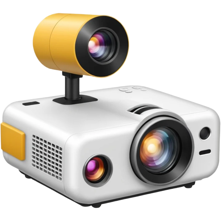 round white projector emoji