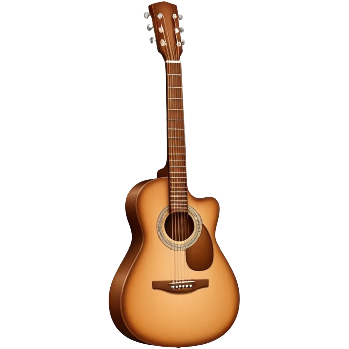 Acoustic guitar emoji
