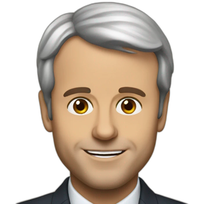 Emanuel Macron  emoji