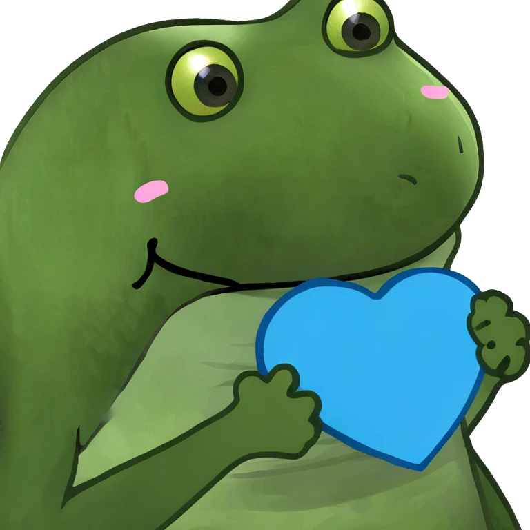 Blue heart emoji