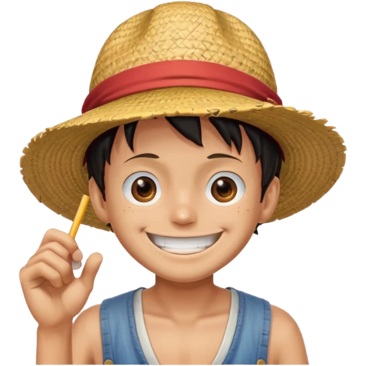 Luffy  emoji emoji