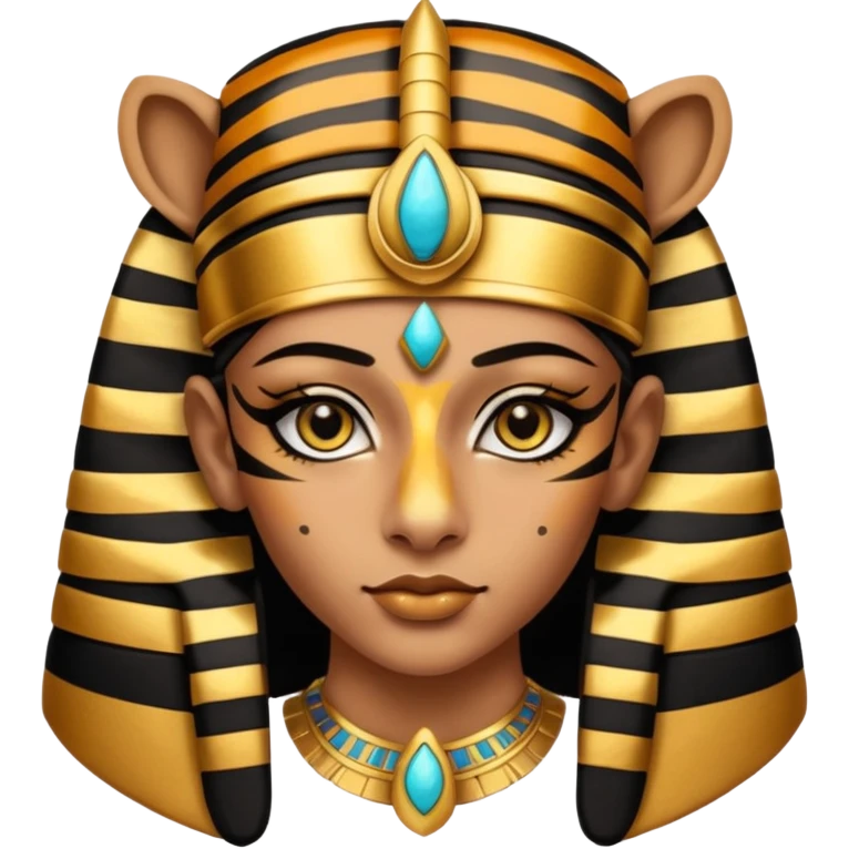 a Protector egypt tiger  emoji