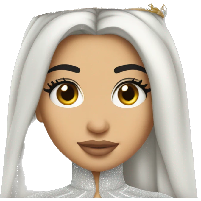 Kylie Jenner as a princess emoji