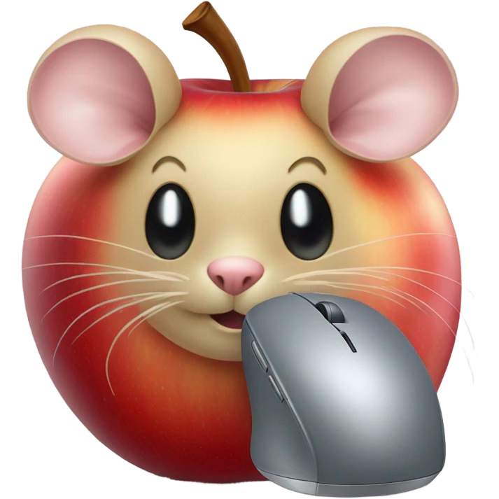 apple and mous emoji
