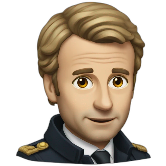 Macron vieux emoji