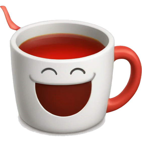 red tea emoji