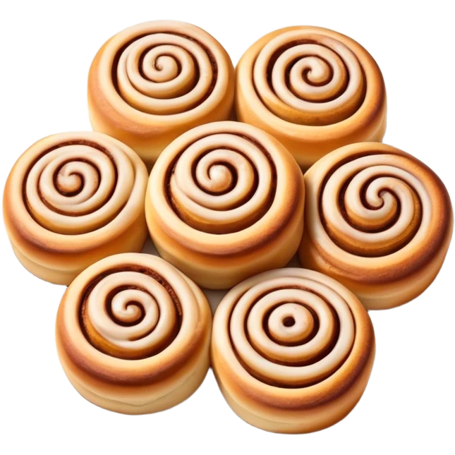 pretty cinnamon rolls emoji
