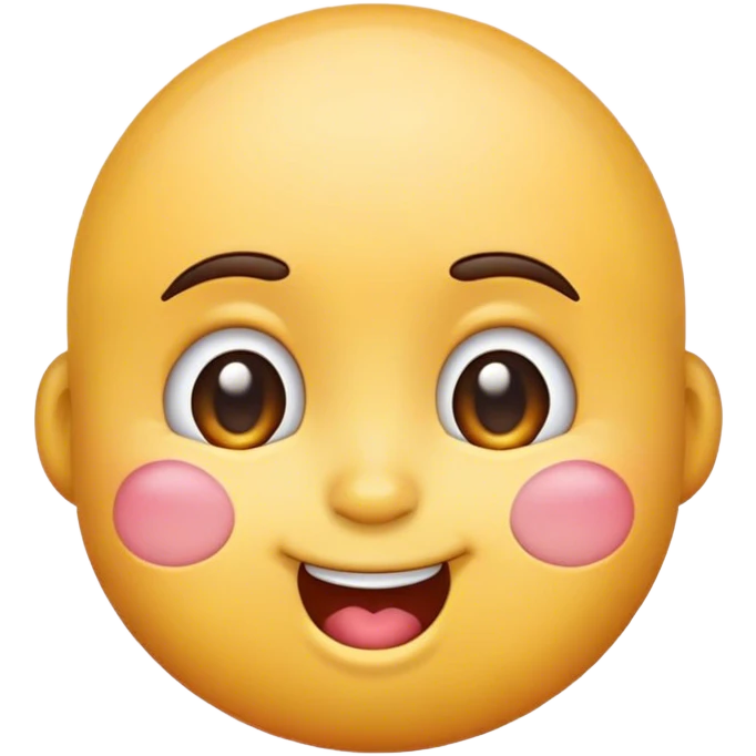 emoji with big cheeks emoji