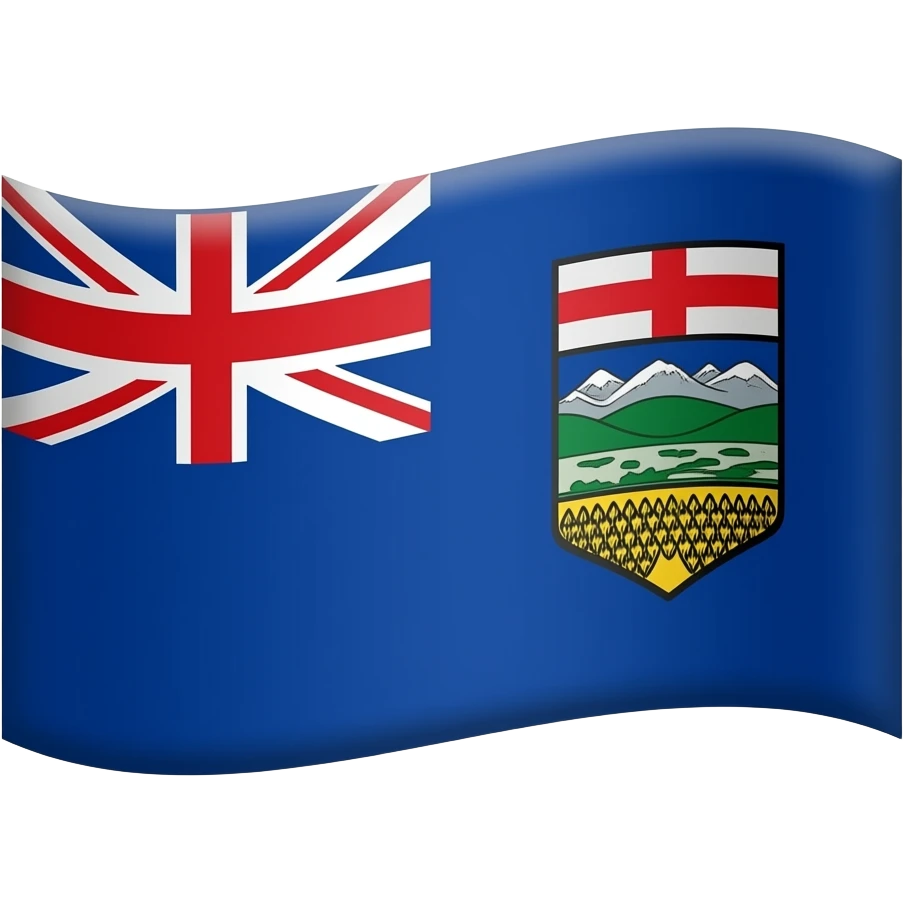 Flag of Alberta emoji