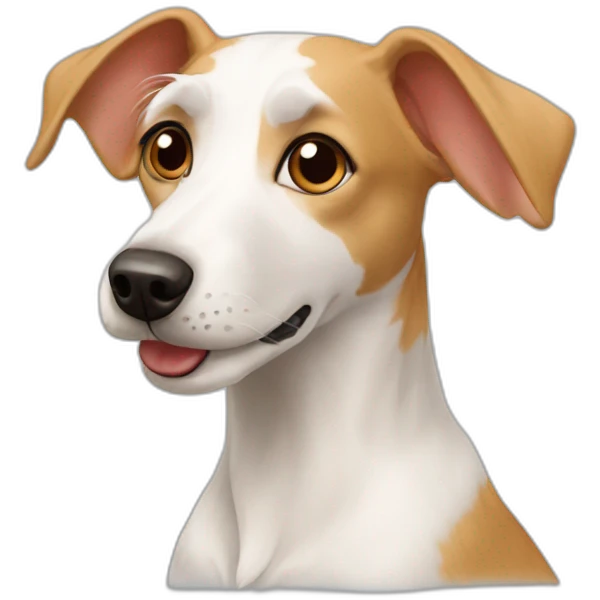 Maltese dog with podenco emoji