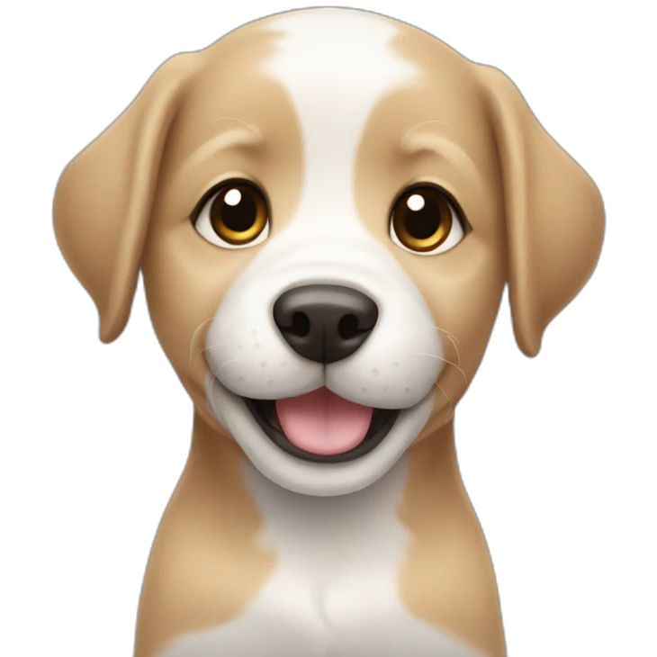 happy hour puppy emoji