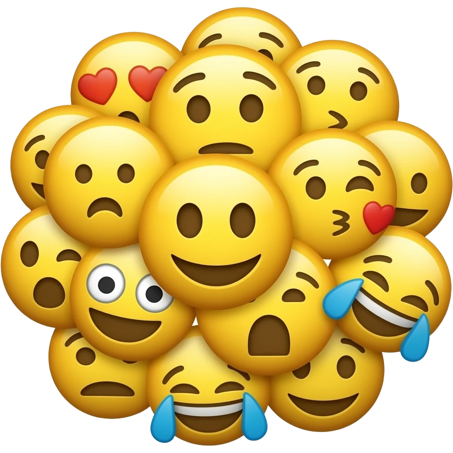 अलग-अलग इमोजी एक कट्ठा वालाइमोजी emoji