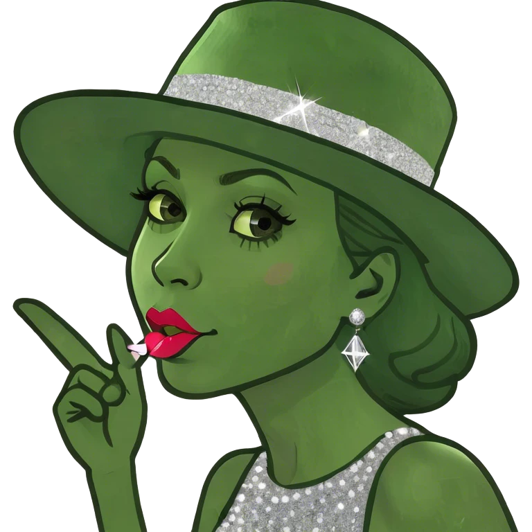 Woman blowing a kiss  emoji