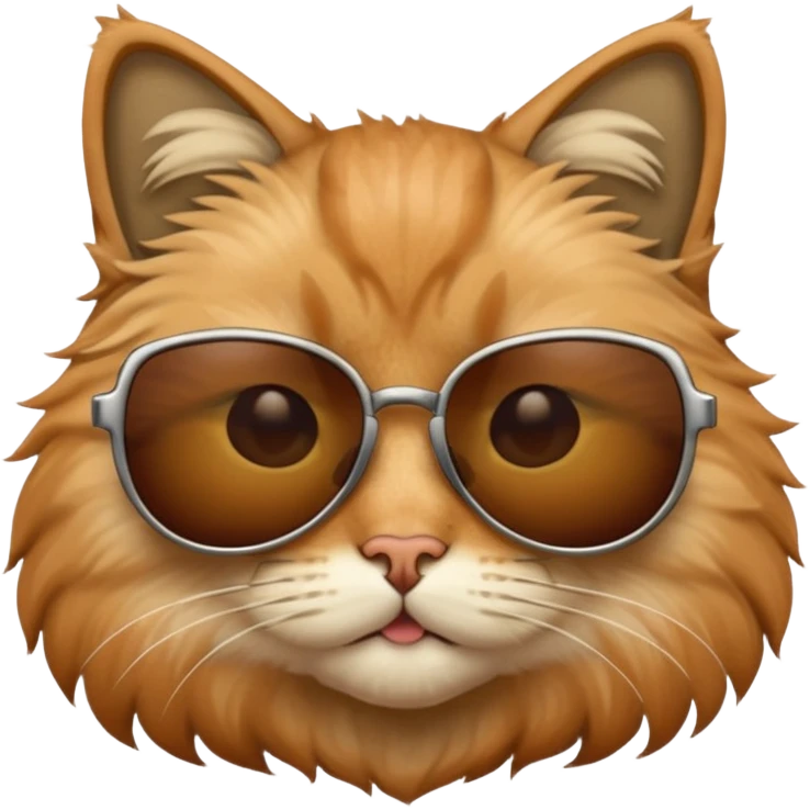 Cat wearing sunglasses emoji