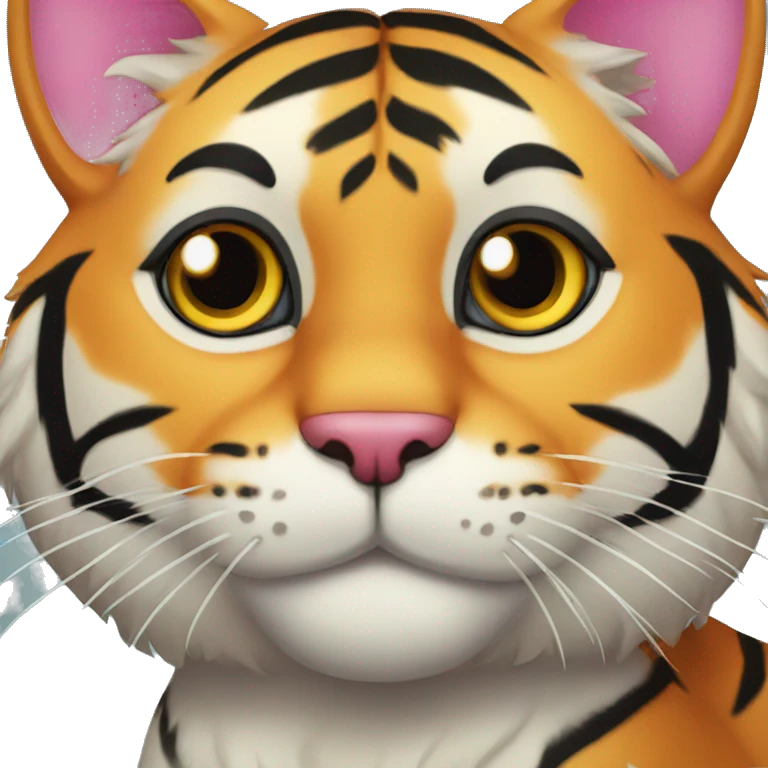 Tiger cat emoji