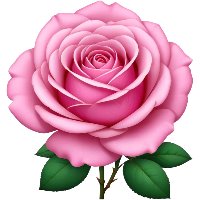 Pink Rose emoji