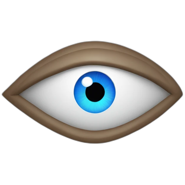 arrow clicking the blue eye emoji