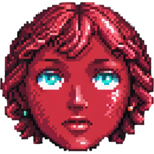 mind-blown face with a ruby above emoji