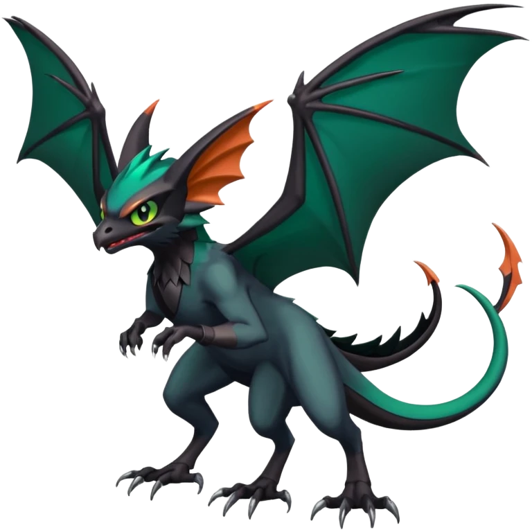 Nargacuga-Noivern-fusion (full body) emoji