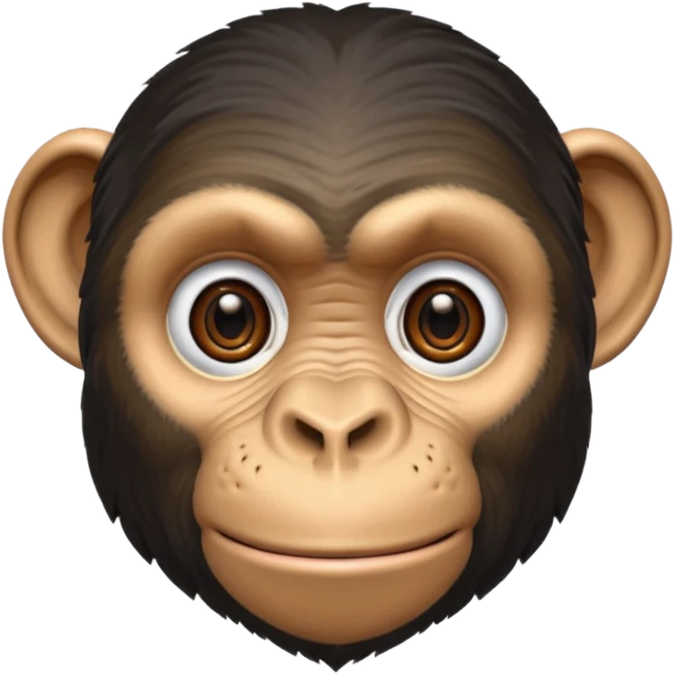 chimpancee face emoji