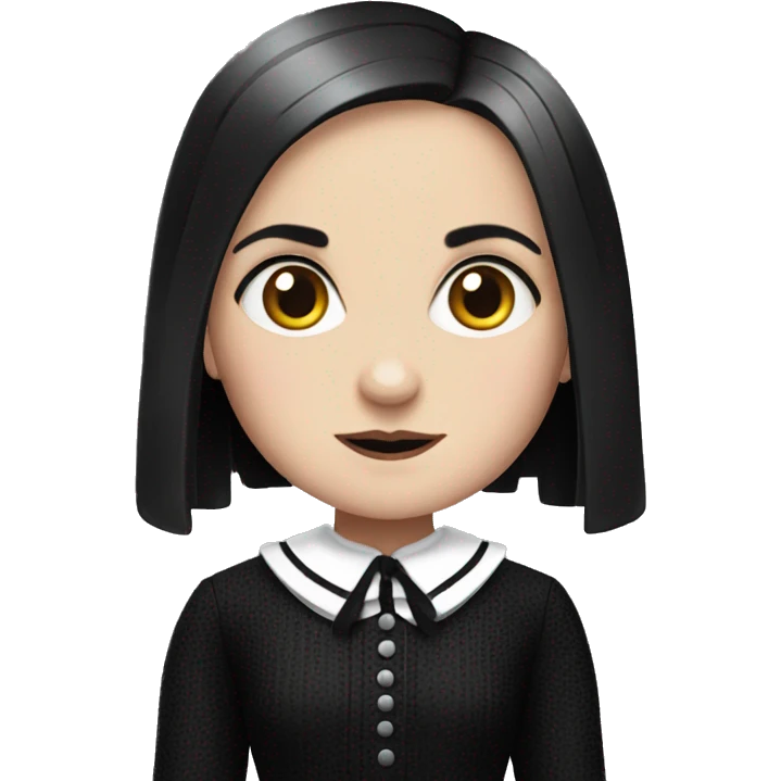 Wednesday Addams emoji