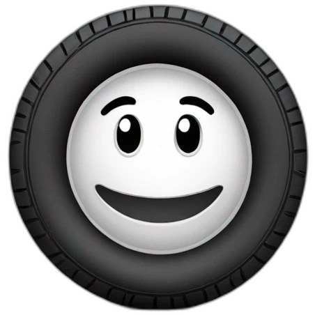 smilling tyre emoji