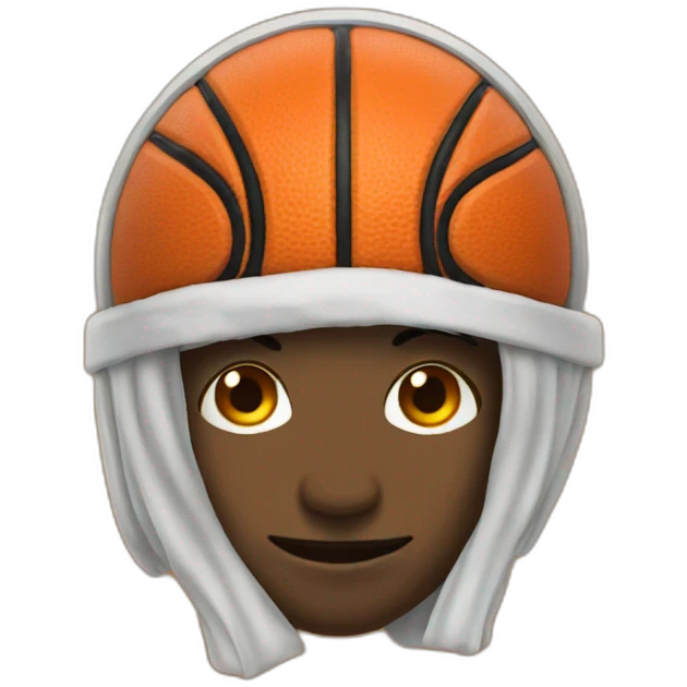 basketball-head emoji