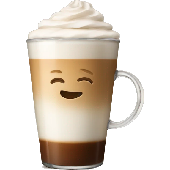 Latte macciato emoji