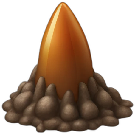 rocket poop emoji